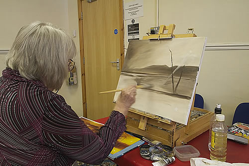 Art Group painting 2